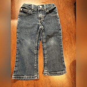 Little Miss Attitude Blue Sparkle Denim Jeans